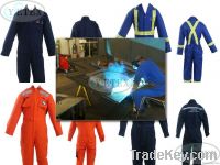 Chenmical Treated Flame Retardant Coverall