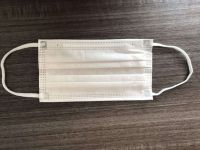 Disposable non-woven 3ply face mask earloop