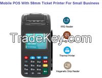 Handheld Mobile POS Machine with 3G/WIFI/RFID Card for sale
