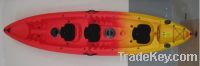 Sell three-person kayak with customize colors accepted