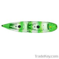 Sell plastic kayak designed for two person