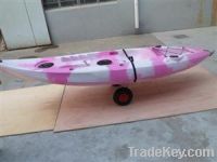 Sell pink white sea kayak