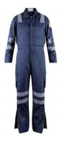 Premium High Visibility Hi Vis Coverall with leg zipper - 6535 - 9 oz