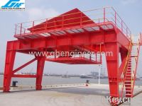 Sell Mobile Type Hopper for port unloading bulk cargo