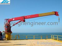 Sell Hydraulic Telescopic Boom Marine Crane