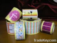 Sell paper label, adhesive label, sticker