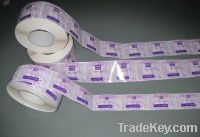 Sell cosmetic packing label, sticker, adhesive label
