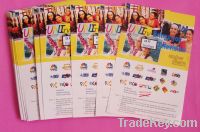 Sell leaflet, flyer, color page