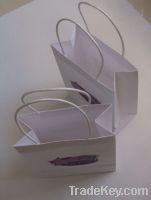 Sell paper bag, paper handle bag, shopping bag