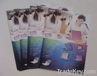 Sell leaflet, flyer, color page