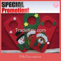 Christmas product felt door hanger