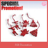 Red die cut shaped wholesale christmas decorations