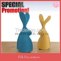 Bunny shaped egg warmer, felt easter decoration