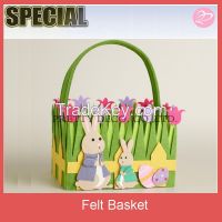 New decorative grass easter basket