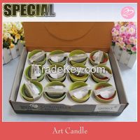 Scented citronella jar candle set