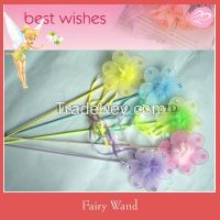 Flower wand fairy wand decoration