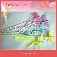 Dragonfly fairy wand , garden dragonfly on stick