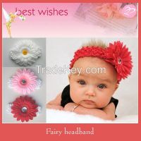 Elastic Flower Baby HeadBand