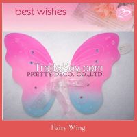 Pink large angel wings