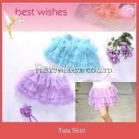 Colorful girls tutu dress
