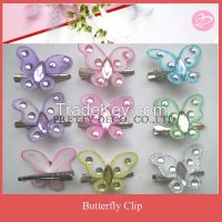 Mini butterfly wedding hair accessories