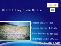 Sell API 13A Oil Drilling Barite Powder