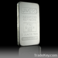 100oz of Hallmarked Silver Bullion Bars for sell