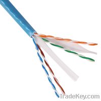 Sell Cu/CCA 24/26 AWG 4P UTP Cat6 Lan Cable
