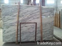 Sell Natural Stone , Natural Marble , Arabescato White Marble Slab