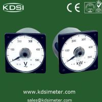 analog wide angle meter ac industrial ammeter