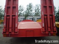 Sell 17x3.2m widen low bed trailer for heavy duty 70t