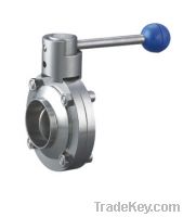 Sell sanitary weld butterfly valve