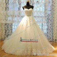 2013 wedding dress real sample