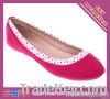 2014 hot sells classic ballerinas with cut out topline