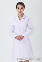 Sell Low Price Hospital Women Doctor Long Sleeve White Lab Coat