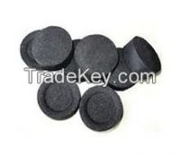 2cm diameter natural shisha charcoal briquette