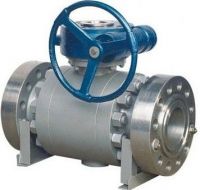 API6D, FLANGE TYPE FORGED STAINLESS STEEL TRUNNION BALL VALVE