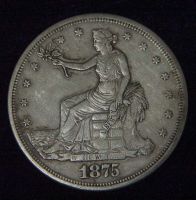 Sell 1875 US S Trade Dollar silver Coins