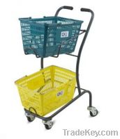 Sell chrome steel japan style XYT-019 shopping cart