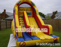 hot sale inflatable slide slip playground