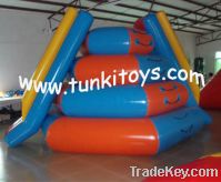 water slide inflatable water game