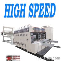 Sell automatic flexo printing slotting die cutting machine