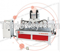 MULTI HEADS 3D WOOD FURNITURE CARVING CNC ROUTER MACHINE