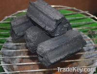 Sell Hexagonal wood sawdust charcoal briquette