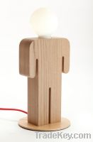 Sell modern wooden table lamp -LBMT-NAN