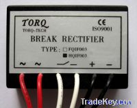 Long-life brake rectifier