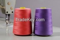 Hot Sale 100% Spun Polyester Sewing Thread 40/2 for cotton shoes yarn