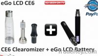 Sell e cigarette e-cigarette CE5 Clearomizer with LCD Battery ego lcd