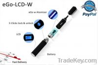 Sell 2013 eGo W LCD Start Kit Best seller acceptable Paypal