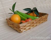Sell High Quality Handmade Fruit Bamboo basket